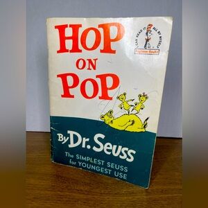 Dr Seuss Hop on Pop book.
